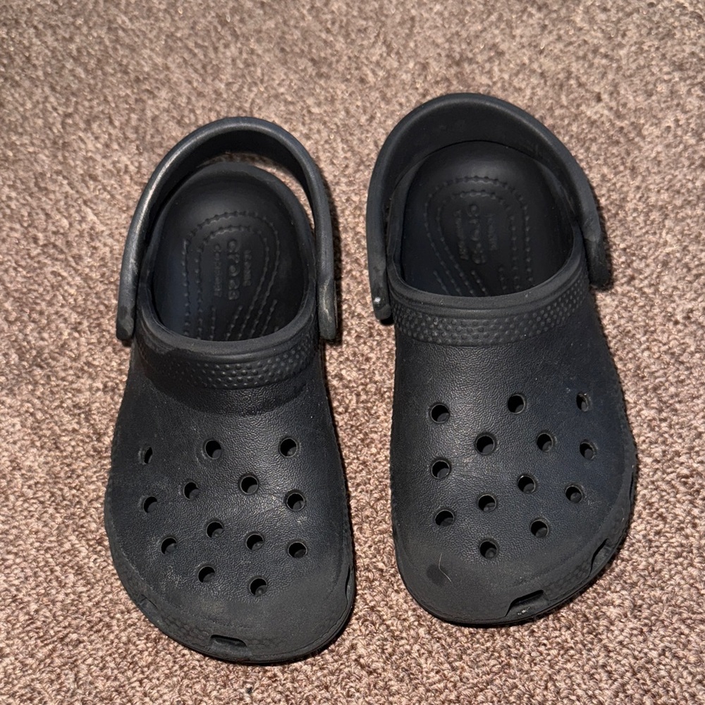 CROCS Kids Black Sandals